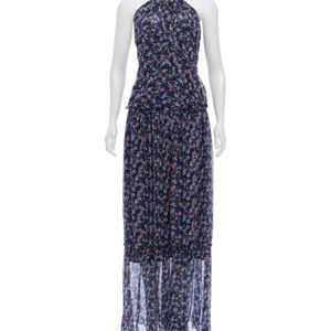 NICHOLAS Multicolor Floral Silk Maxi